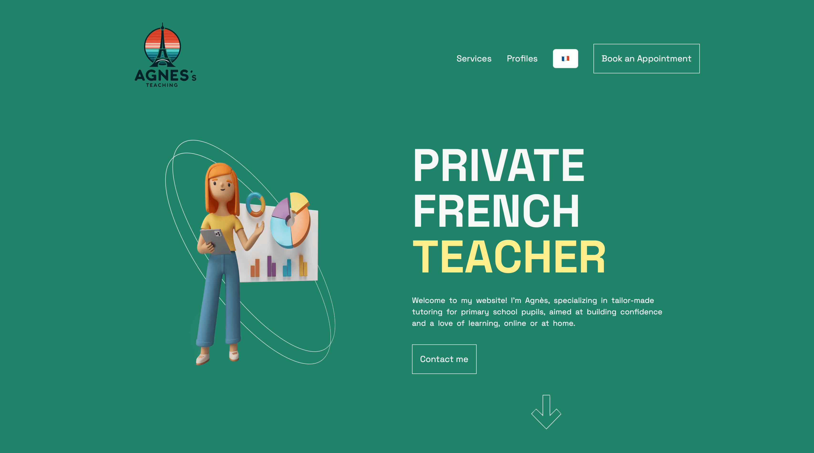 Aperçu du projet French Tutor UAE